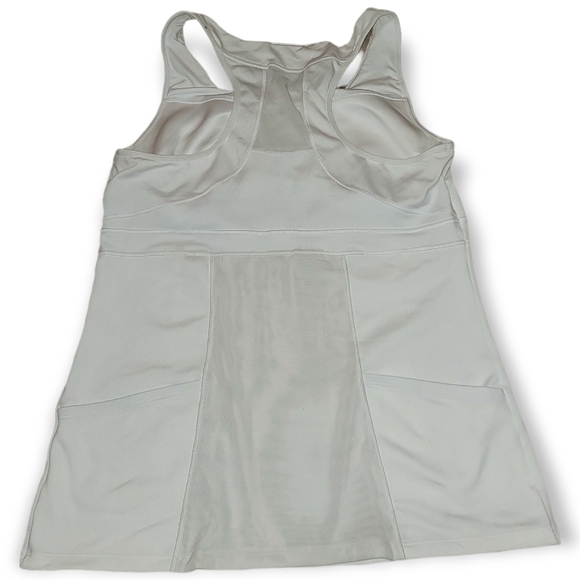 Athleta Turbo Charge White Racer Back Tank Top - Picture 2 of 6